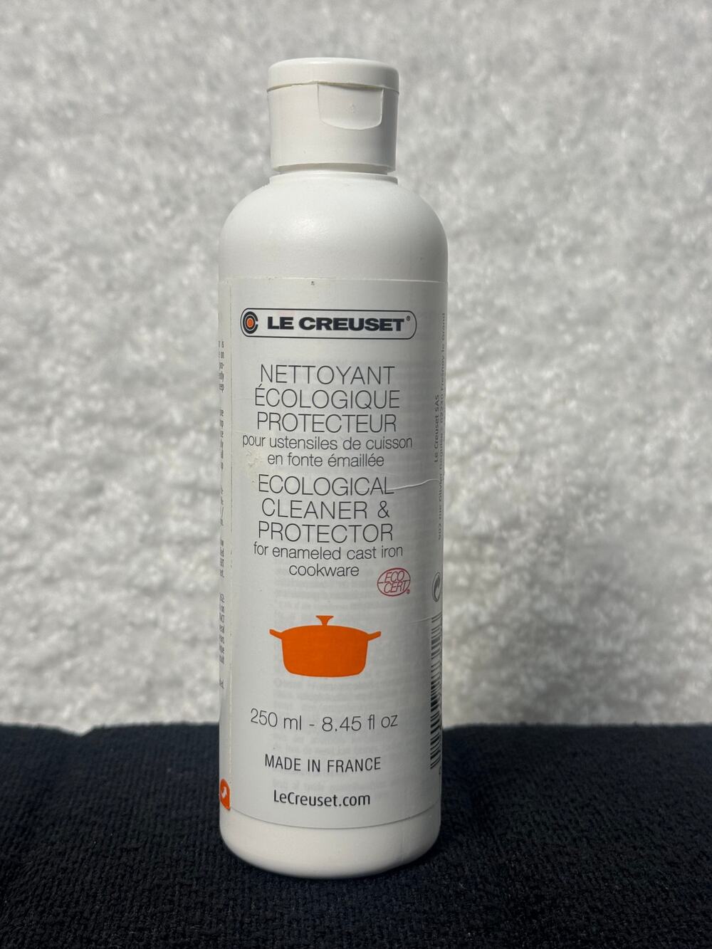 LE CREUSET Enameled Cast Iron Cookware Cleaner & Protector - Used Once!